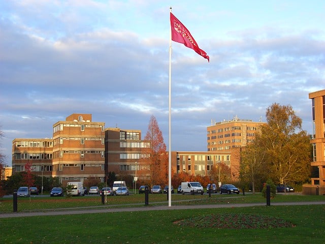 Part of the University of Reading's main Whiteknights Campus