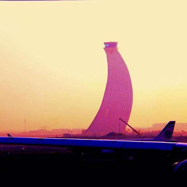 Air Traffic Control Tower of Abu Dhabi International Airport