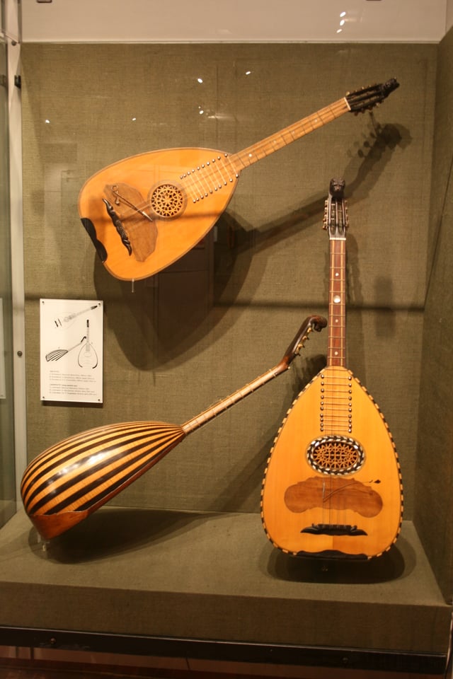 Laouto, dominant instrument of the Cypriot traditional music.
