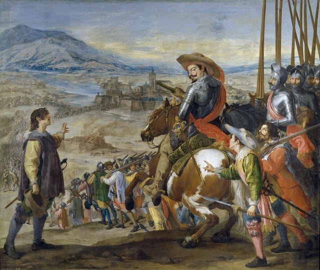 The Spanish relief of Breisach by the Duke of Feria in 1633