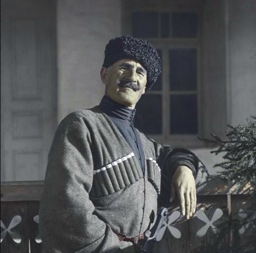 Svaneti man in Mestia, Georgian SSR, 1929