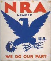 National Recovery Administration Blue Eagle