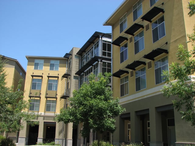 The Segundo dorms located north of the campus