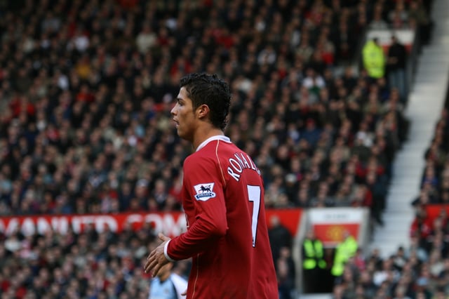 Ronaldo during the 2006–07 season