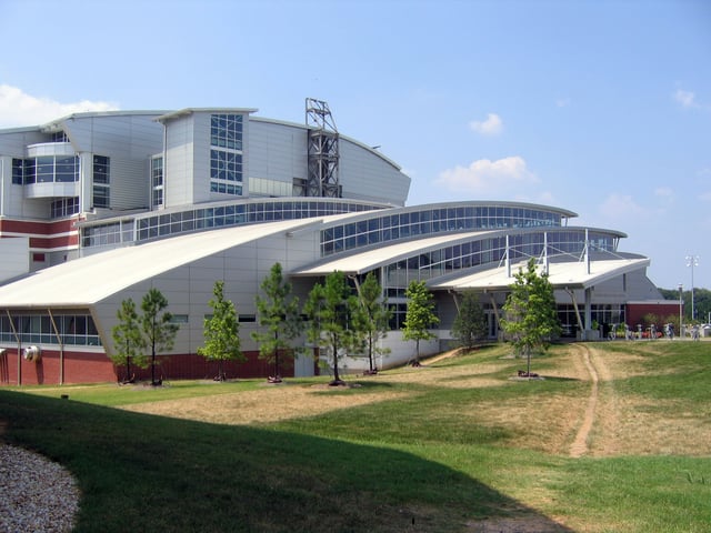 The front of the Georgia Tech Campus Recreation Center