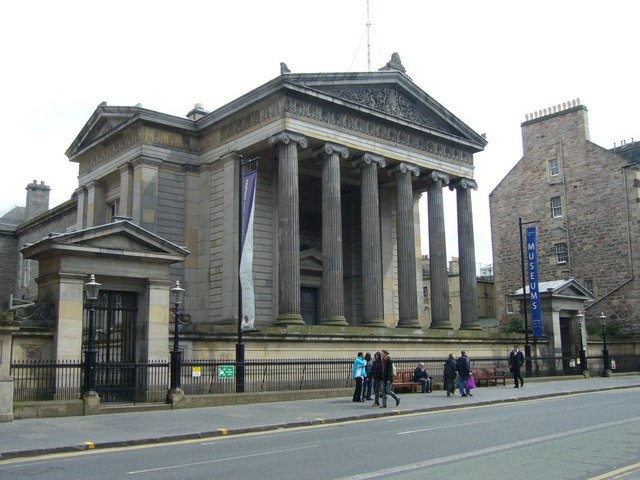 Surgeons' Hall - one of the Greek Revival buildings that earned Edinburgh the nickname "Athens of the North"