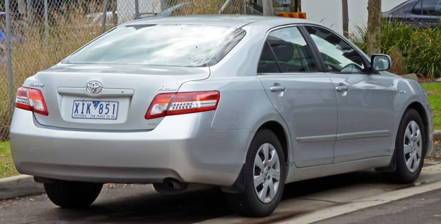 Toyota Camry Altise (Australia; facelift)