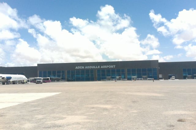The Aden Adde International Airport.