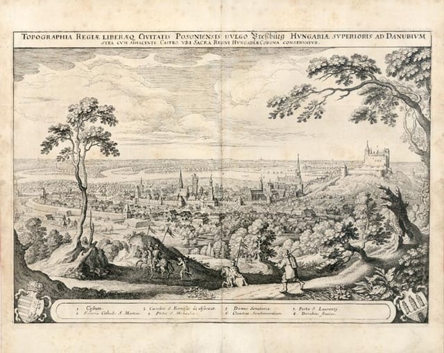 Pressburg in the 17th century