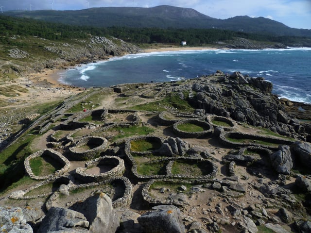 Castro de Baroña, an Iron Age fortified settlement