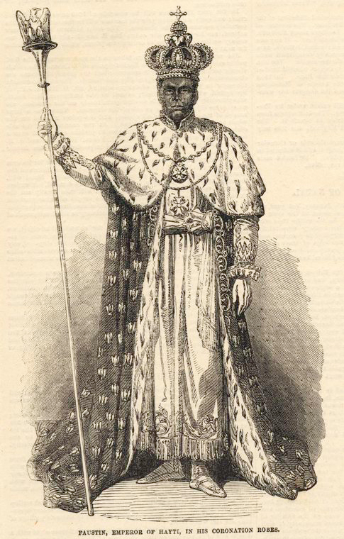Faustin I, from The Illustrated London News, 16 February 1856