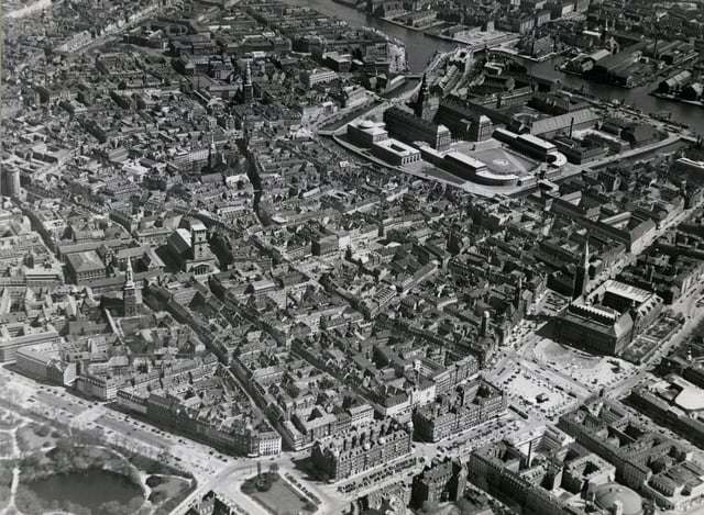 Central Copenhagen in 1939