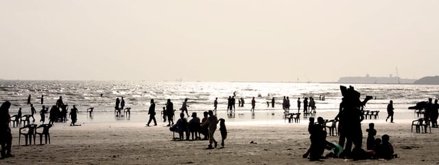 The Arabian Sea influences Karachi's climate, providing the city with more moderate temperatures compared to interior Sindh province.