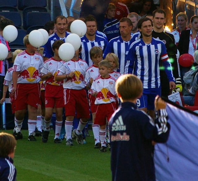 2011–12 UEFA Europa League qualifying round game in Salzburg against FC Salzburg