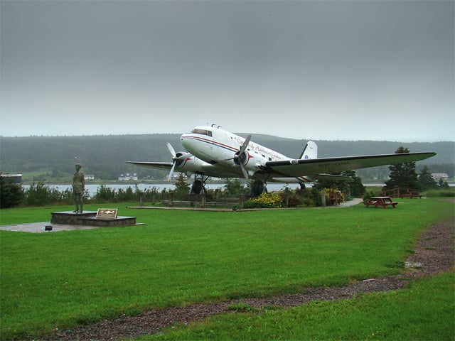 Monument in Harbour Grace, Newfoundland and Labrador