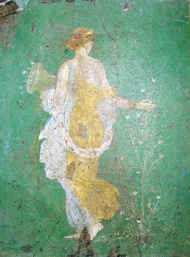 The Primavera of Stabiae, perhaps the goddess Flora