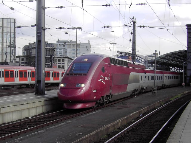 A Thalys PBKA at Köln Hauptbahnhof