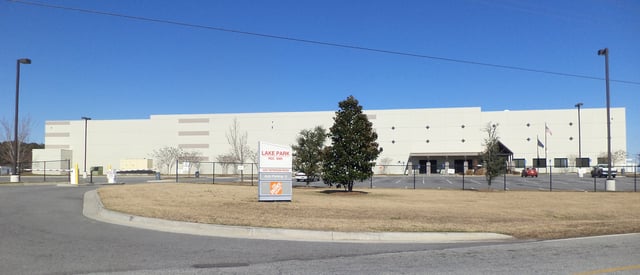 The Home Depot distribution center in Lake Park, Georgia.