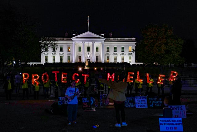Protect Mueller protest in Washington, D.C., 2018