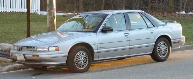 1990-91 Cutlass Supreme sedan