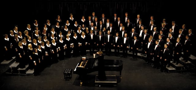 The Concert Choir in performance