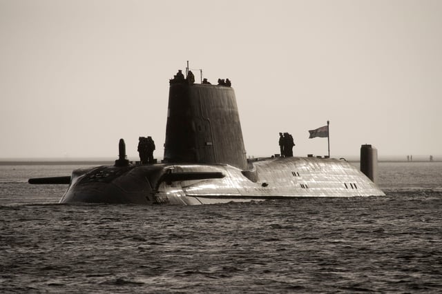 HMS Astute, the first Astute-class nuclear submarine