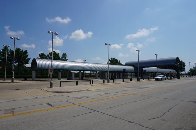 Downtown Irving/Heritage Crossing station in Irving