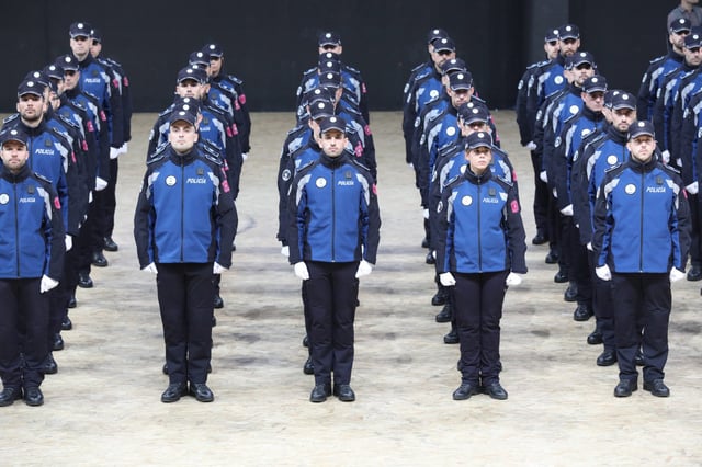 Municipal police agents from the 2018 promotion