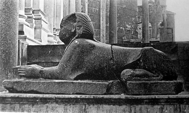 Sphinx at the Peristyle