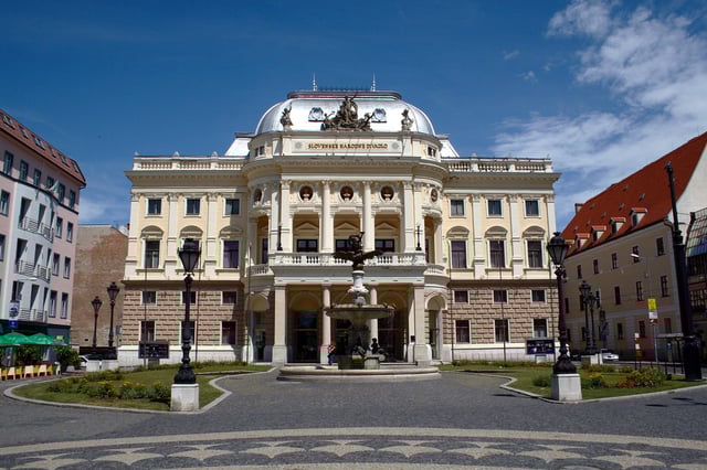 Slovak National Theatre, Bratislava, (1885-86)