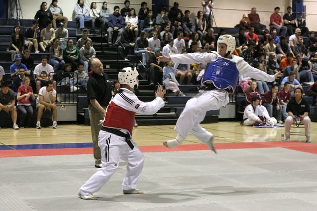 The UC Davis Tae Kwon Do club