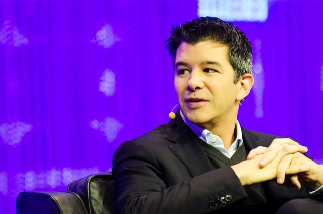 Travis Kalanick, former CEO of Uber, in 2013