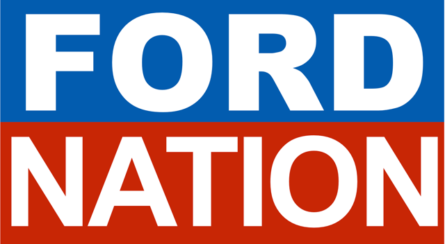 Flag used by supporters of Ford's candidacy.