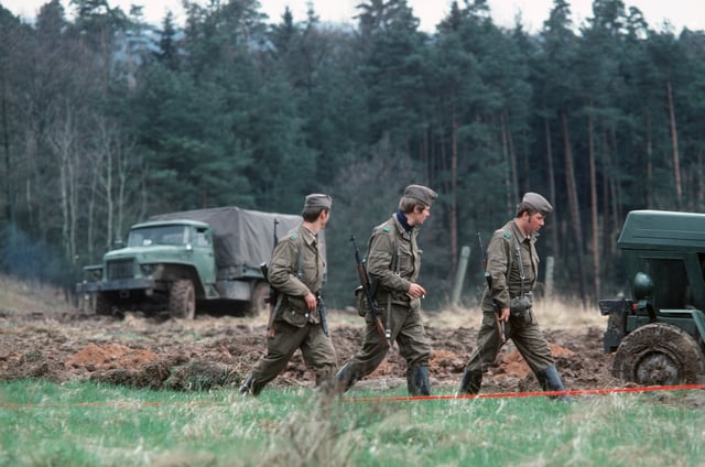The Field uniform as worn by GDR Border troops