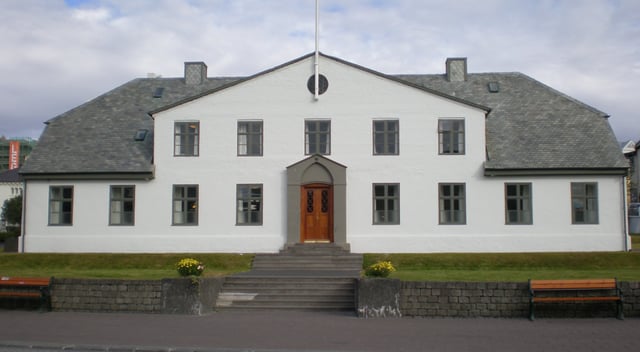 The Cabinet of Iceland and the Prime Minister's Office in Reykjavík