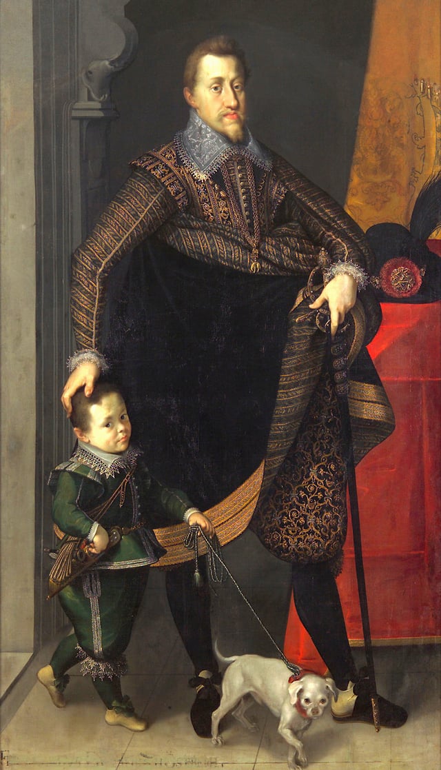Ferdinand II, Holy Roman Emperor and King of Bohemia, whose staunch Catholicism and diligent opposition to Protestantism contributed to the war's outbreak.