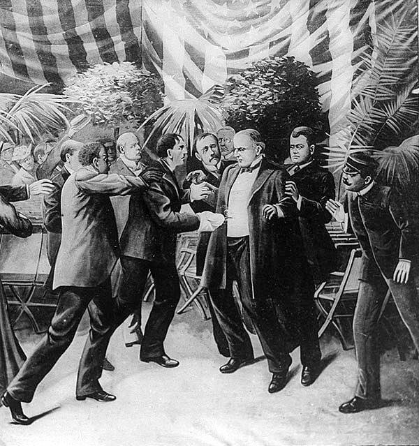 Assassination of William McKinley at the Temple of Music, 1901