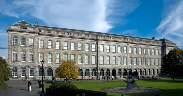 The Old Library, housing the Book of Kells and other ancient manuscripts.