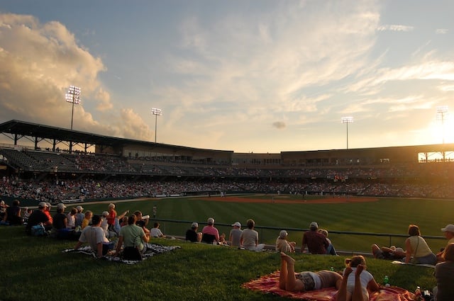 Victory Field, home to the Indianapolis Indians since 1996.