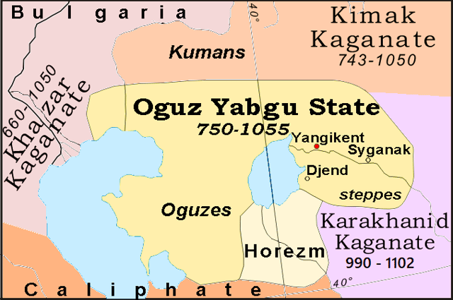 Oghuz Yabgu State (c.750 CE)