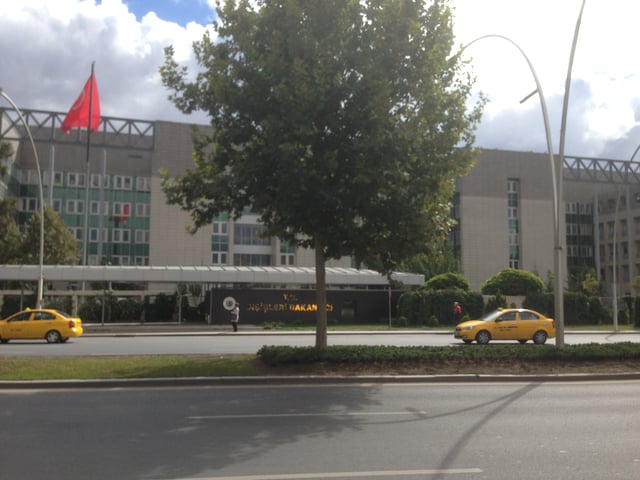 The Ministry of Foreign Affairs building in Ankara.