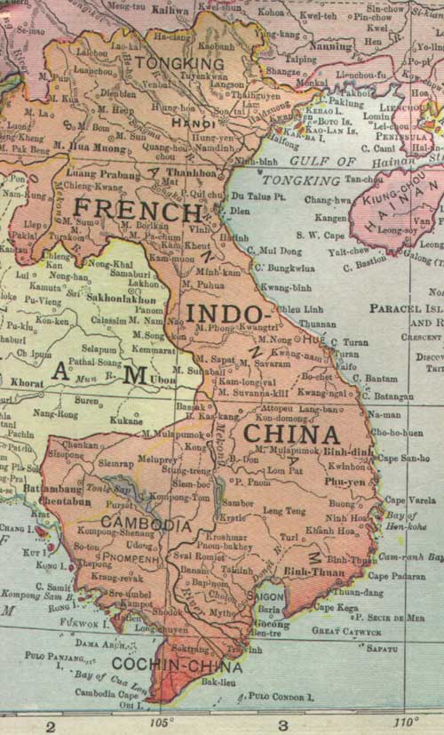French Indochina in 1913