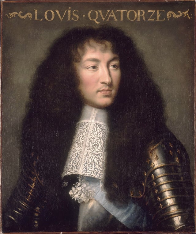 Louis XIV, King of France, in 1661