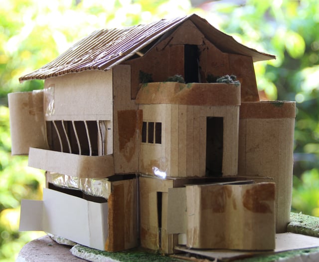 Minnette model for artist segar house