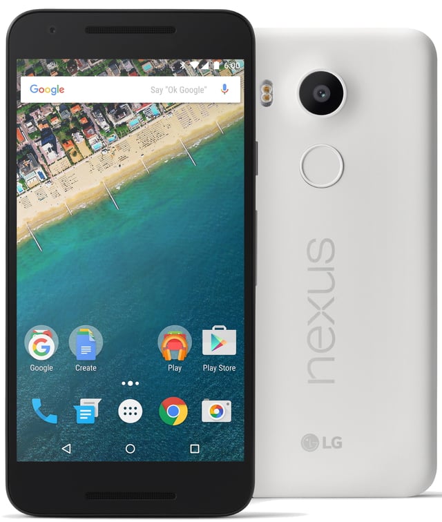 Nexus 5X running Android