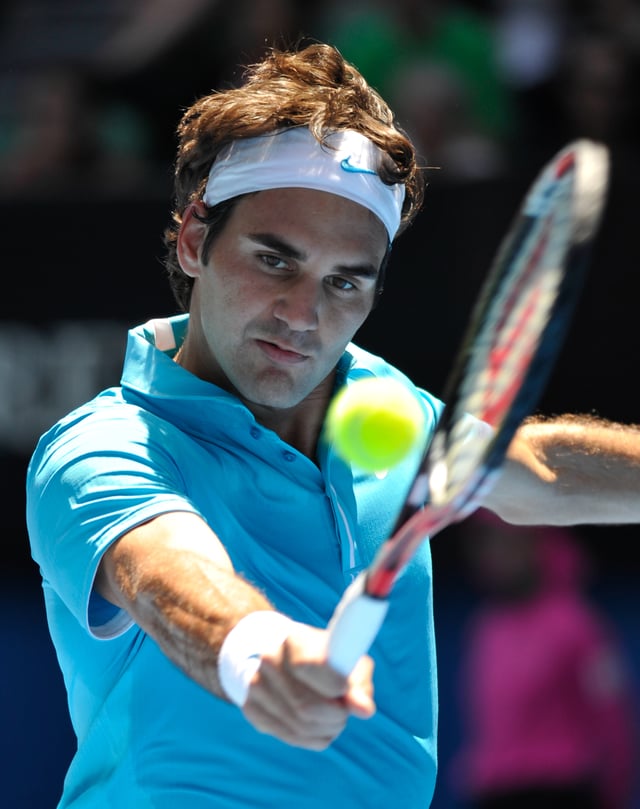 Federer won a record 16th Major at the 2010 Australian Open