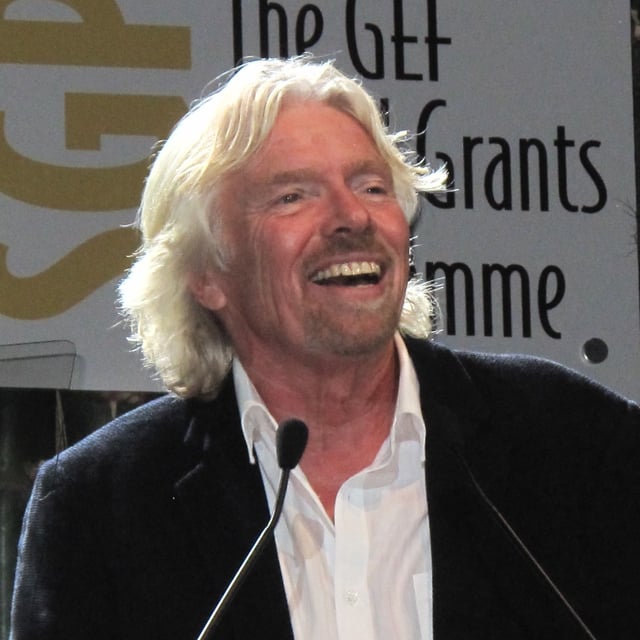 Branson at the United Nations Conference on Sustainable Development in 2012
