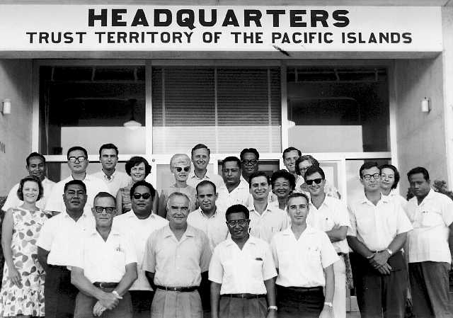 TTPI High Commissioner and staff, 1960s