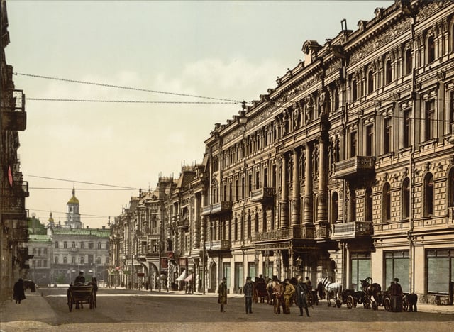 Kiev in the late 19th century