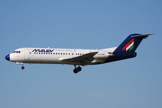 A Malév Fokker 70